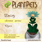 PlantPet Seed [Daisy *Chrome Cyan*]