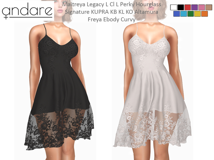 Andare - Ofelia Dress FATPACK