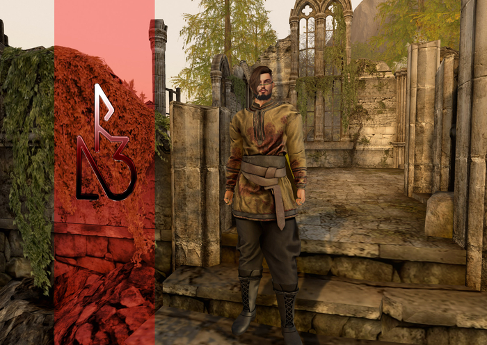 //R3D// Viking Tunic Njord - Beige (wear me)