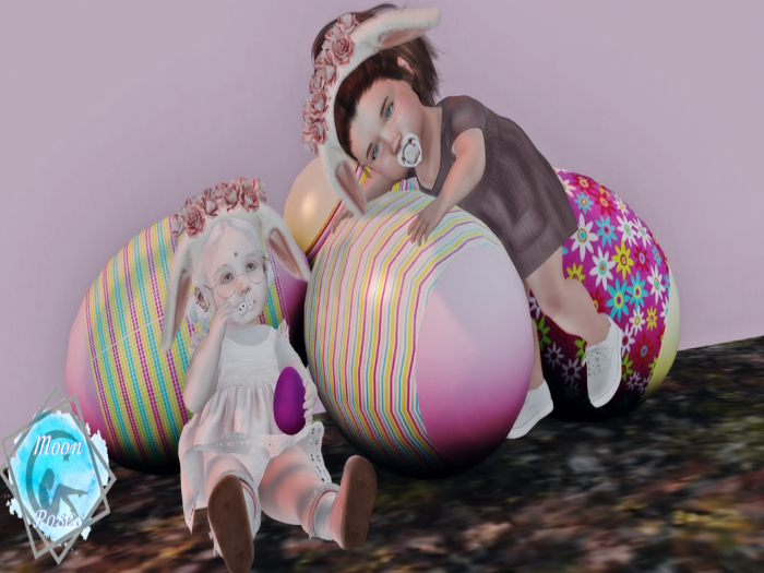 {Moon} Poses - Easter Eggs (Props Included)