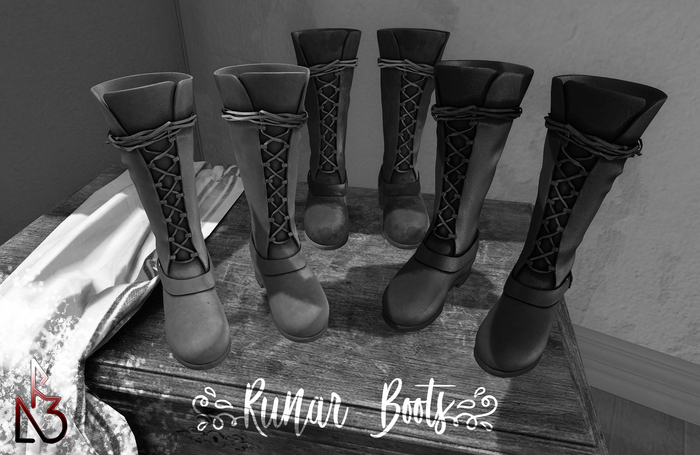 //R3D// Boots Runar (m) - DEMO