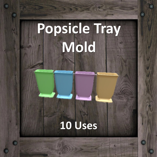 DFS Popsicle Tray Mold (Texture)