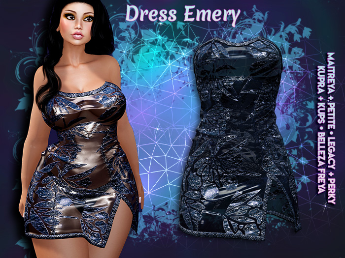 ::WD:: Dress Emery - Blue (T)
