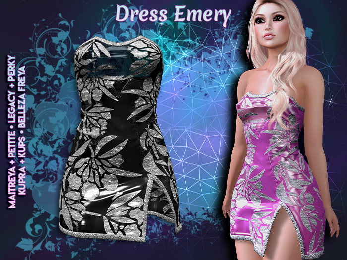 ::WD:: Dress Emery - Black/Silver