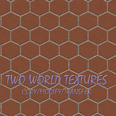 Tile Deep Terracotta Hex Seamless Texture