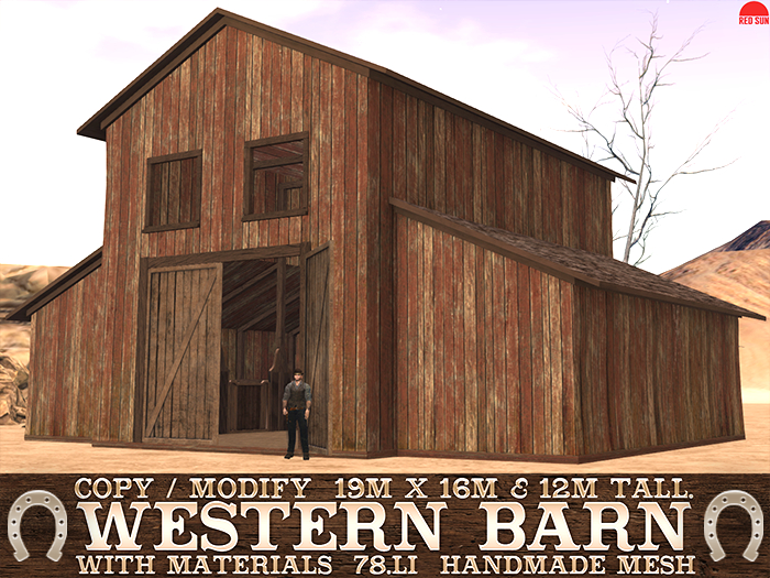 REDSUN - Western Barn building