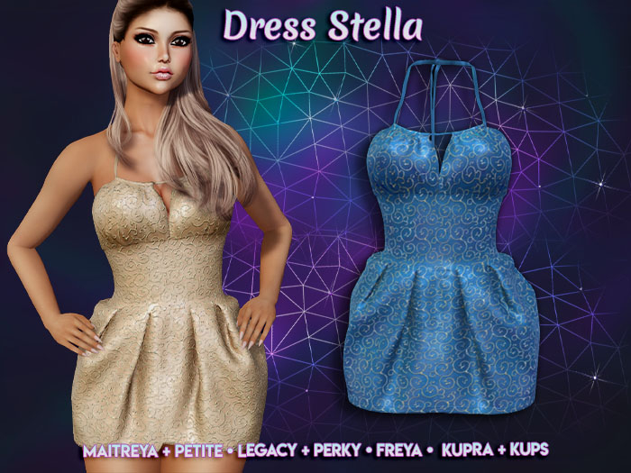 ::WD:: Dress Stella - Blue