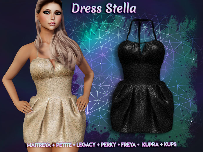 ::WD:: Dress Stella - Black