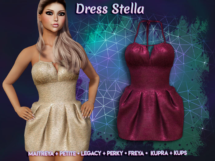 ::WD:: Dress Stella - Berry
