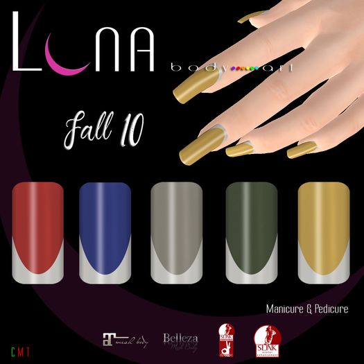 .::LUNA::. Body Art - Fall 10 - Nails