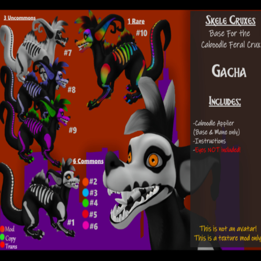 ~FF~ Skele Crux  - 4. Toxic COMMON [Voucher]