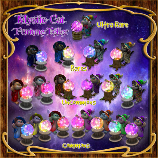 [MT] Mystic Cat Fortune Teller - 1 - Blue