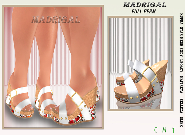 Madrigal:. No21/23 FULL PERM FEMALE + String Text. Gifit  DEMO