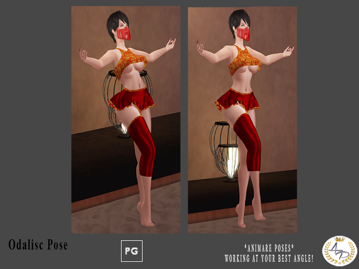 *Animare Poses* - Pose Stand - Odalisc Dance