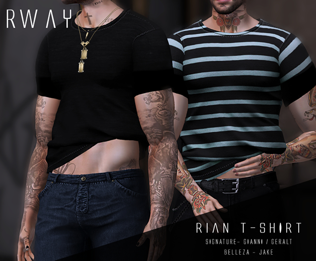 RWAY - Rian T-Shirt  Fatpack