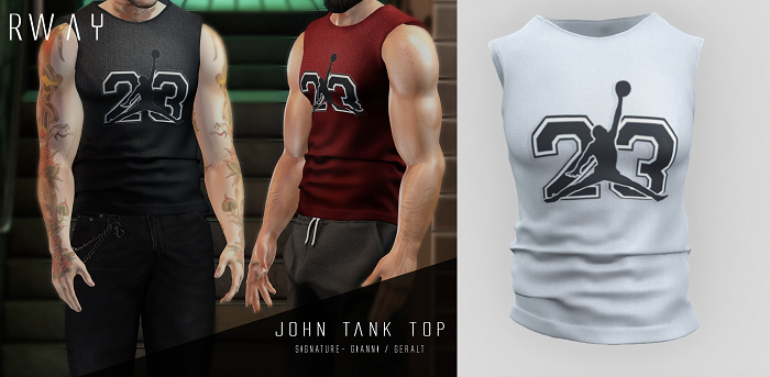 Rway - John Tank Top  White