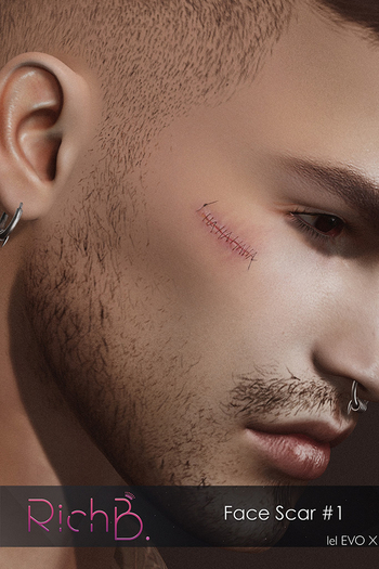 RichB. Face Scar #1