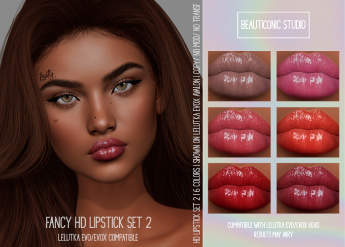 [BS] FANCY HD LIPSTICK SET 2 (LELUTKA EVO)