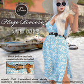 {Poeme} Plage Riviere Island Blue Beach Dress Set