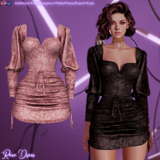 [Eternus] Rose Dress Pink