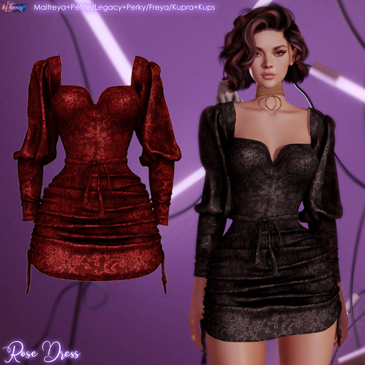 [Eternus] Rose Dress Red