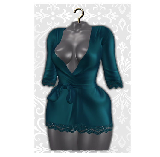 MAAI Heliya robe * Teal