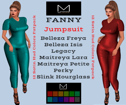 MUDAK - FANNY JUMPSUIT FATPACK