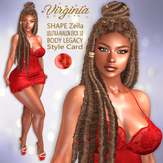 VIRGINIA SHAPE Zeila LELUTKA AVALON EVO X 3.0