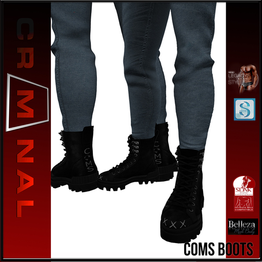 CRIMINAL - COMS BOOTS - ADD ME