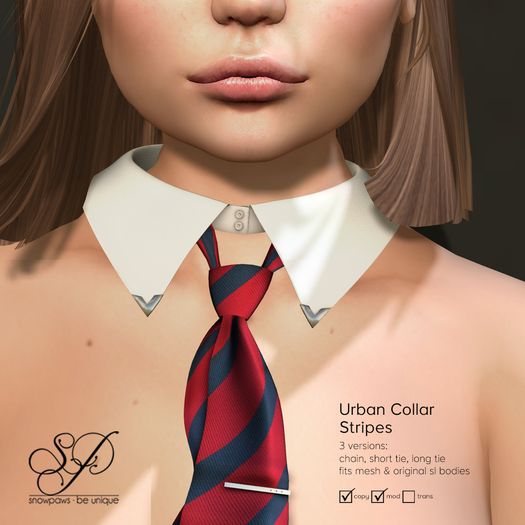 Snowpaws - Urban Collar - Stripes