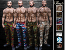 Sale 50%-InStyle-Camouflage pants HUD color(Athletic&Legacy,Gianni,Jake)
