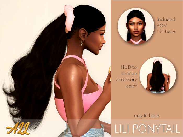 Lili Ponytail [All Hair]