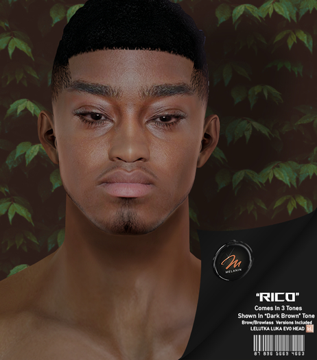 Melanin  Rico "Light" Face Appliers W/ Shape  
