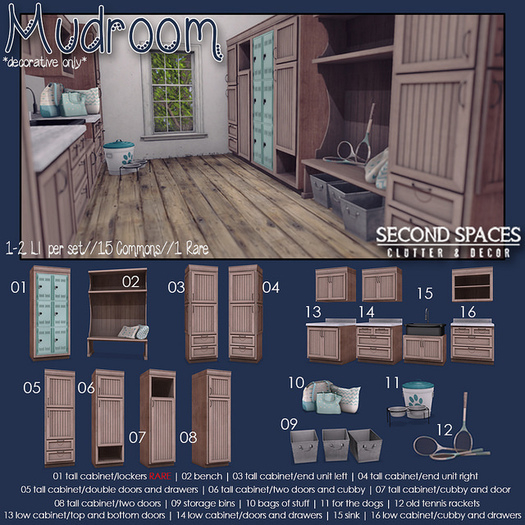 Second Spaces - Mudroom - for the dogs