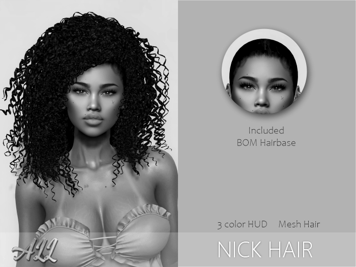 Nick Mesh hair [All Hair] Demo