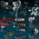 Common 43 :::SOLE::: A-CON RB collar (Black)(Unrigged)