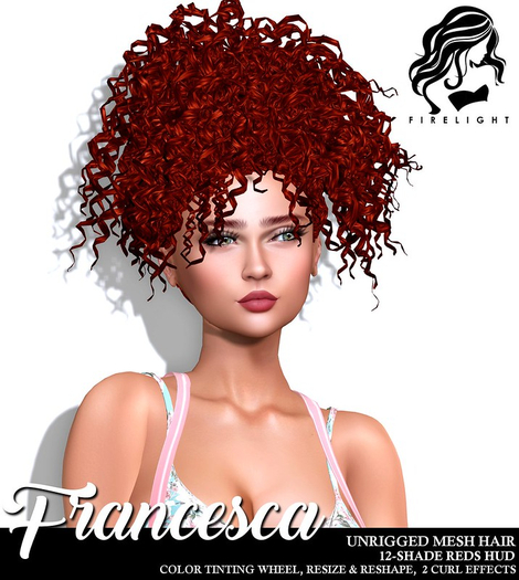 !!Firelight!! Francesca Curls -Reds