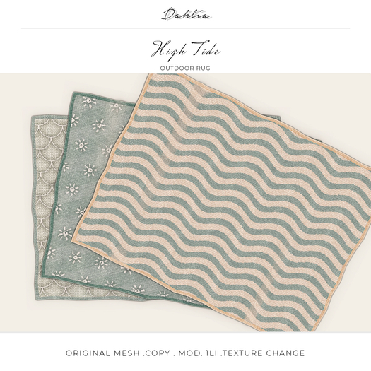 Dahlia - High Tide - Outdoor Rug 