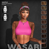 Wasabi // Waffle Hair - Browns