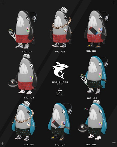 JEYS-BAD SHARK-NO.8