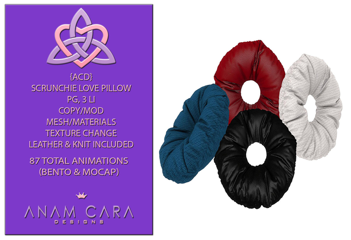 {ACD} Scrunchie Love Pillow PG