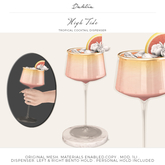 Dahlia - High Tide - Tropical Cocktail - Dispenser & Personal Hold