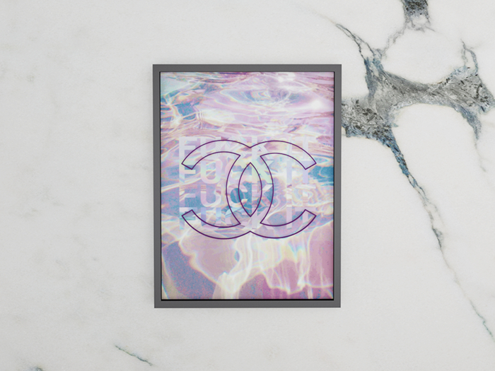 Elite Paris-CocoWallArt (MultiPurple) Rezz