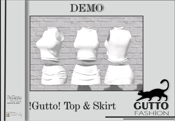 !gutto! Ttop & Skirt DEMO