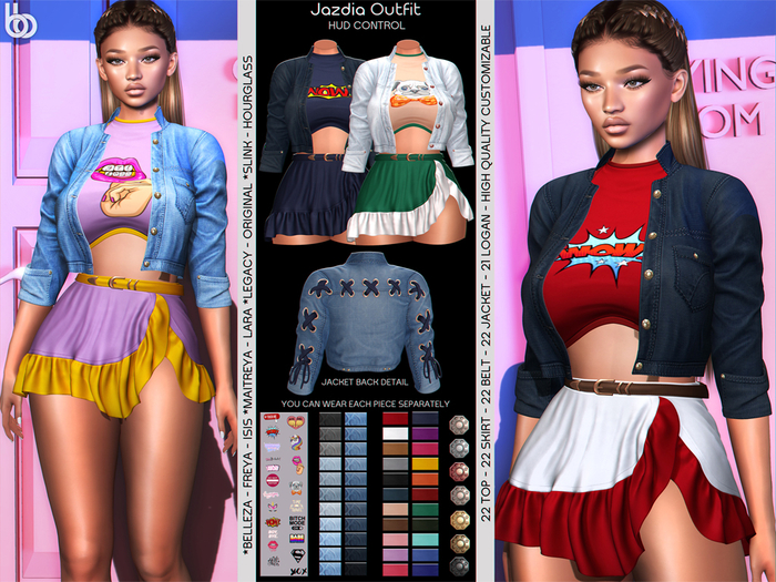 Bens Boutique - Jadzia Outfit Hud Control
