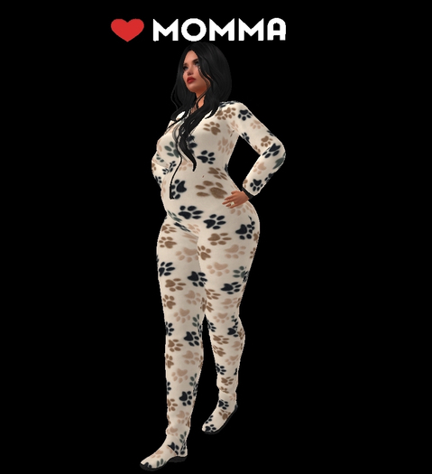 Fleece Soft  Paws  PJs Love Momma  Boxed