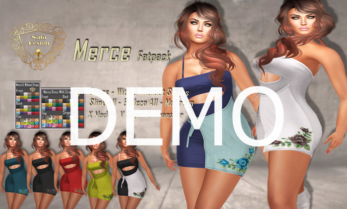 DEMO - Nala Design - Merce Dress - Mesh Bodies