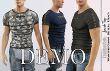 Demo Jacob Male Top MEGAPACK - Signature Gianni, Belleza Jake , Legacy - FashionNatic