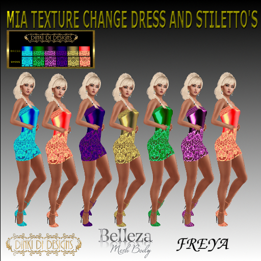 MIA BELLEZA FREYA T/C SET