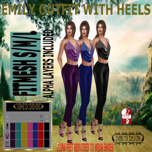 EMILY T/C FIT MESH SET